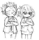 Two Lalakuzas Sketch